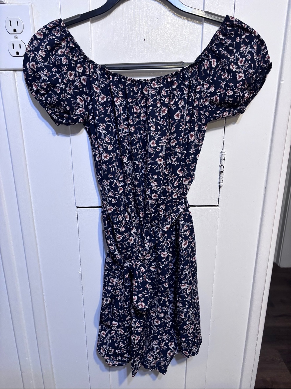 Floral Windsor Romper - Size S